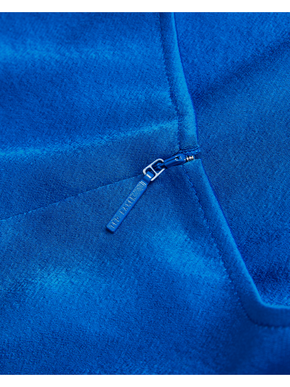 Batwing Short Sleeve Satin Blouse